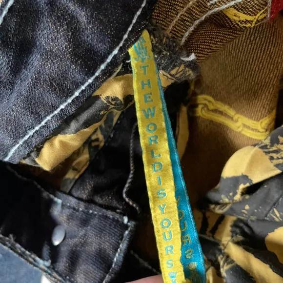 Christian Audigier Harrison Dagger Denim Jeans Size 30