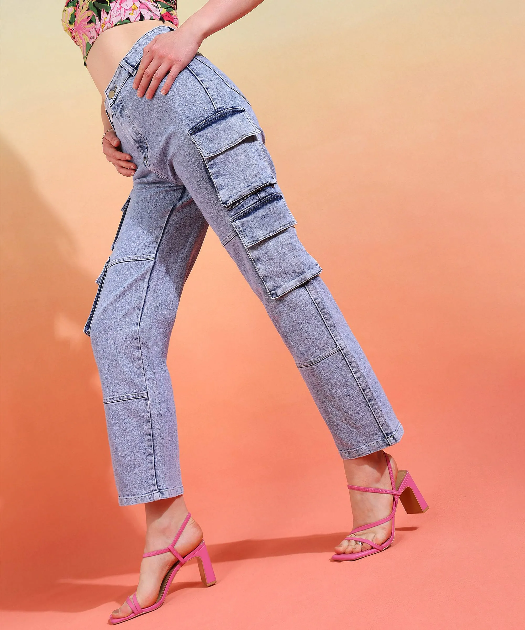 Cityscape Chic Cargo Jeans