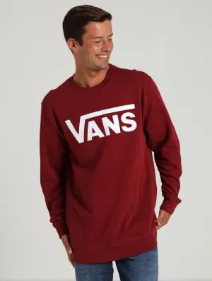 Classic Crew Pullover - Burgundy