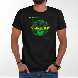 Classified Lunar Map - Adult Unisex Jersey Crew Tee