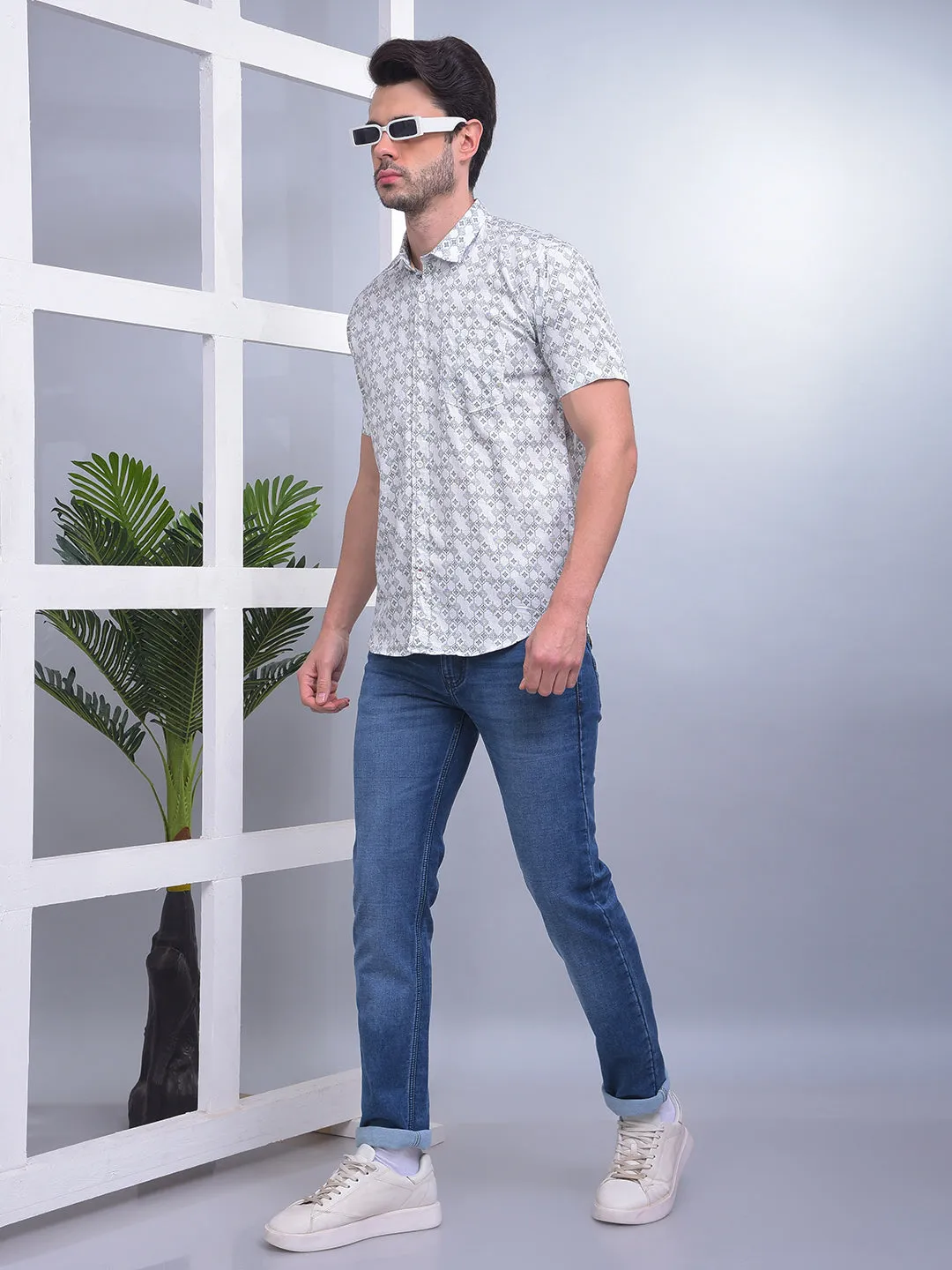 COBB BLUE NARROW-FIT PREMIUM JEANS
