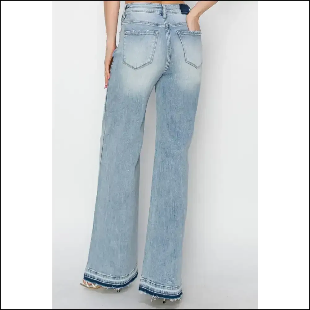 Conquer the World in our Risen High Rise Wide Leg Jeans at Needful Things! 👖✨