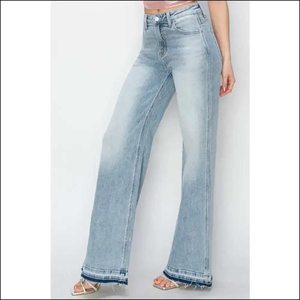 Conquer the World in our Risen High Rise Wide Leg Jeans at Needful Things! 👖✨