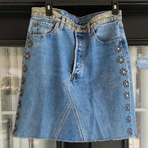 Cool vintage redone Levi's skirt by Streets‎ Ahead