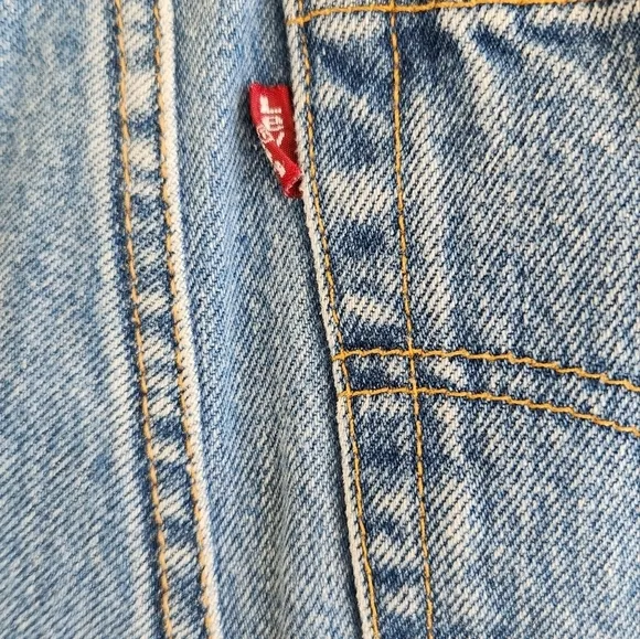 Cool vintage redone Levi's skirt by Streets‎ Ahead