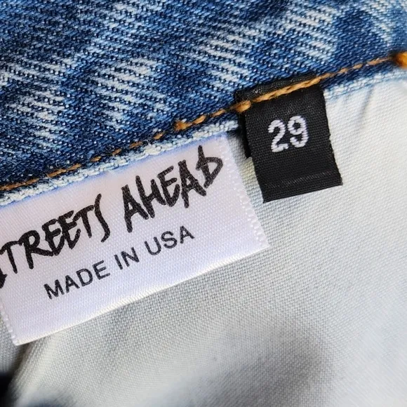 Cool vintage redone Levi's skirt by Streets‎ Ahead