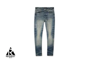 Core Logo-Patch Skinny Jeans "Light Blue"