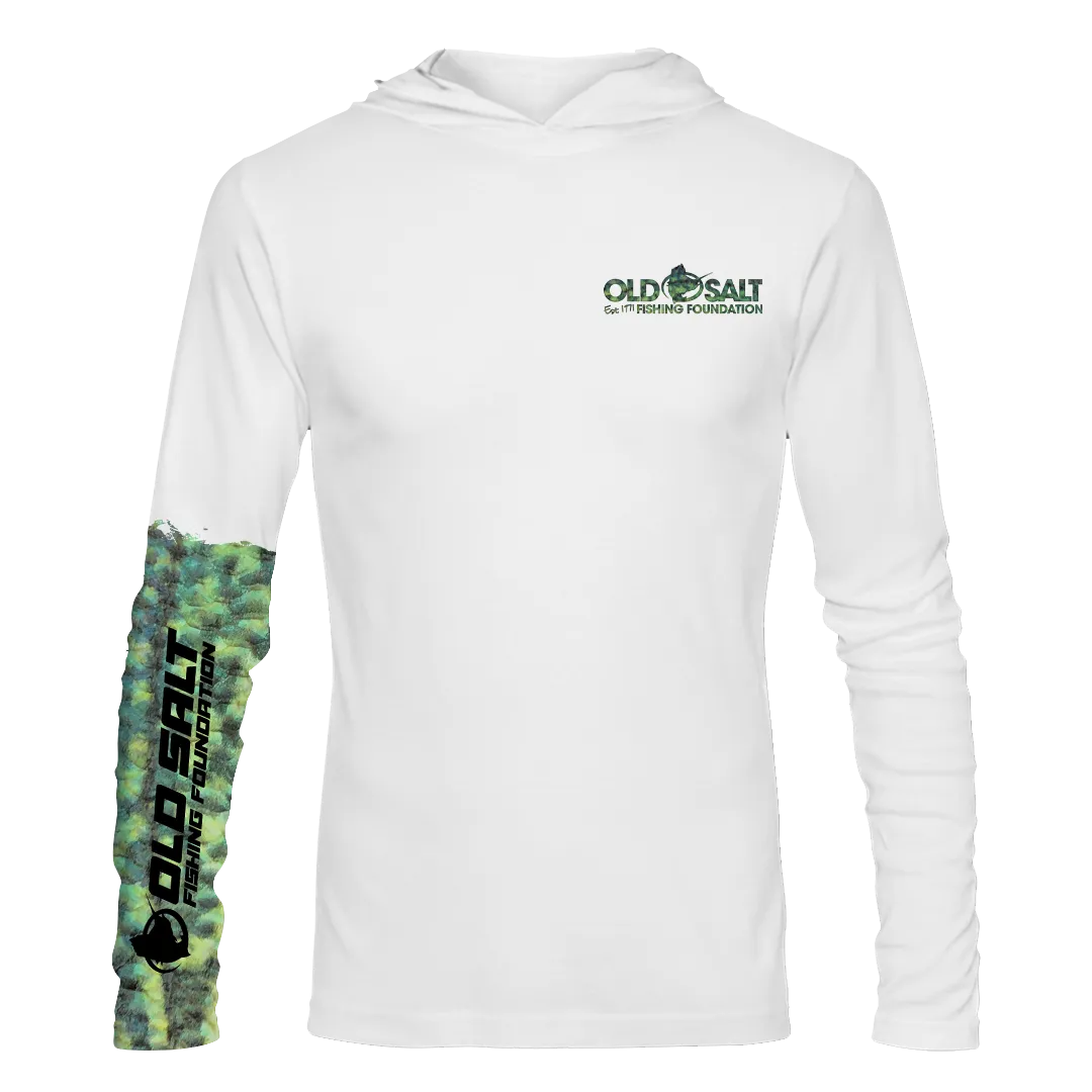 Crappie Long Sleeve Hooded Performance Shirt