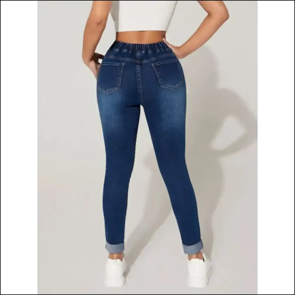 Cropped Chaos: Needful Things’ Chic Drawstring Jeans - Comfort Meets Quirk! 🎉👖