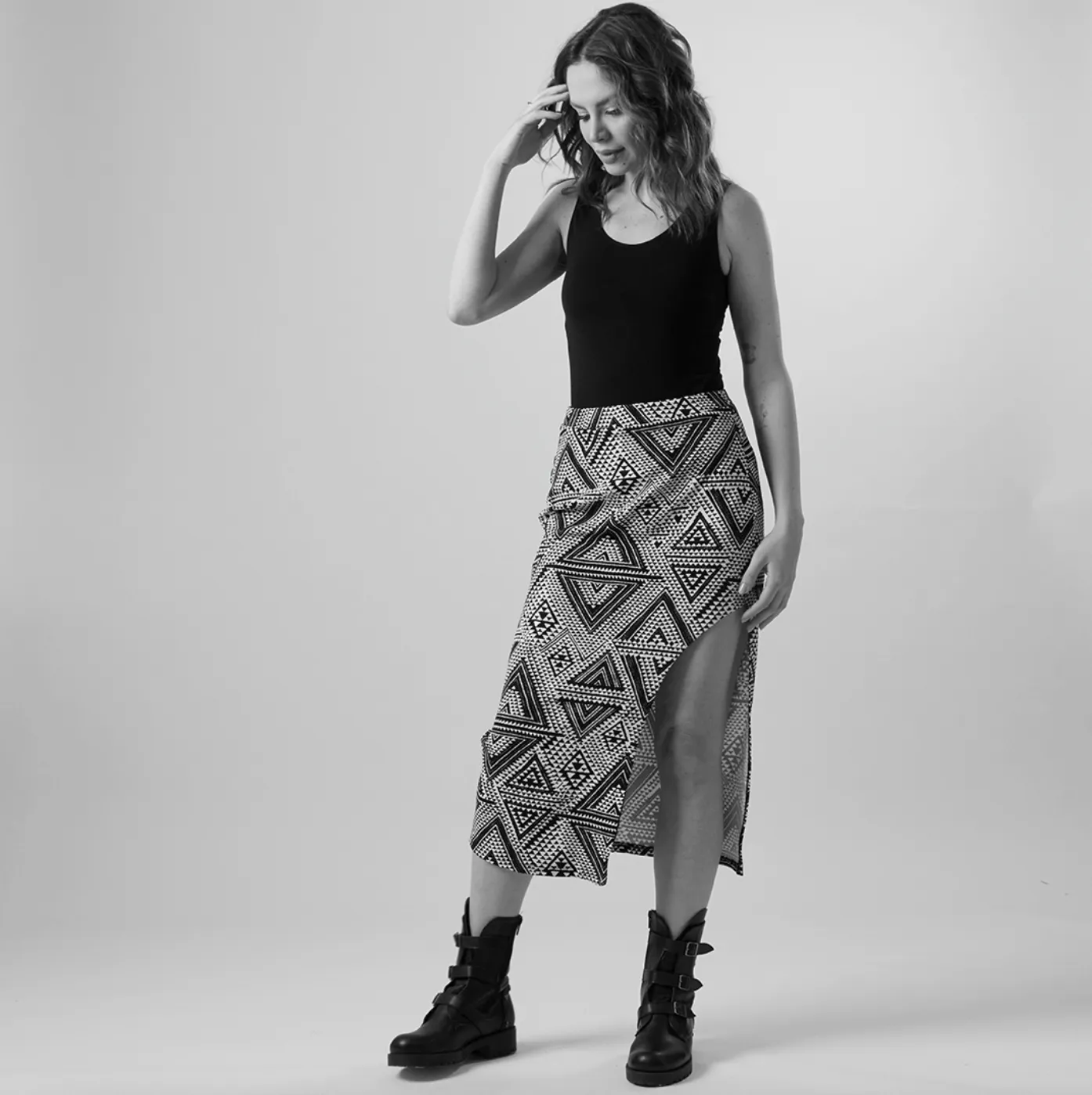 Cut Out Skirt