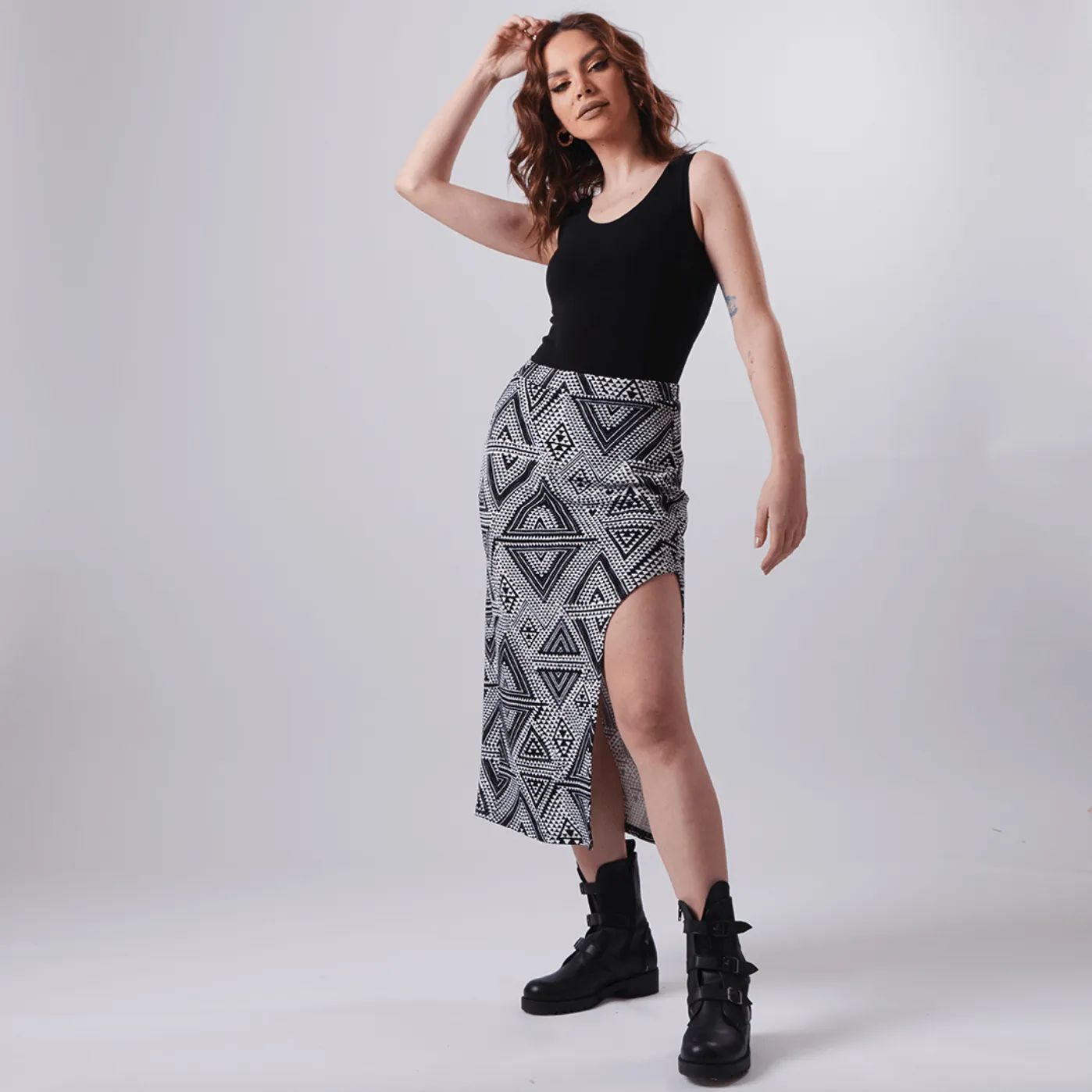 Cut Out Skirt