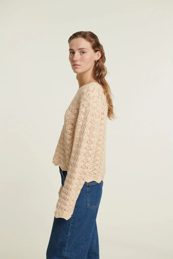 Dania LS Sweater - Birch