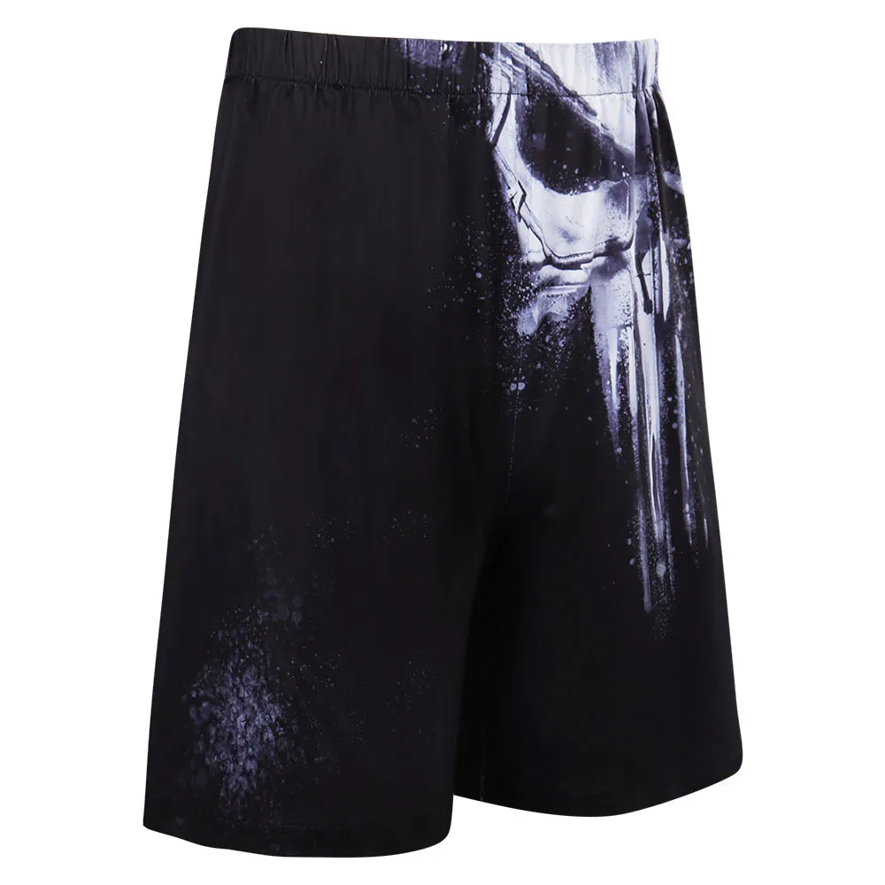 Daredevil Punisher Cosplay Costume Shorts Outfits Halloween Carnival Suit Frank Castle