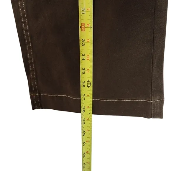 dELia*s / DOLLSKILL Brown Mid Rise Wide Leg Denim Jeans Size Small NWT