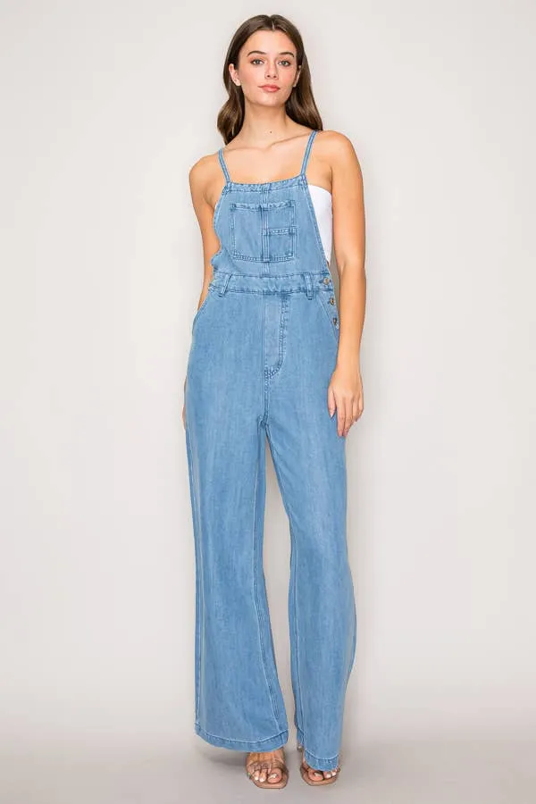 Denim Overalls