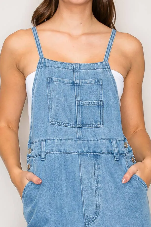 Denim Overalls