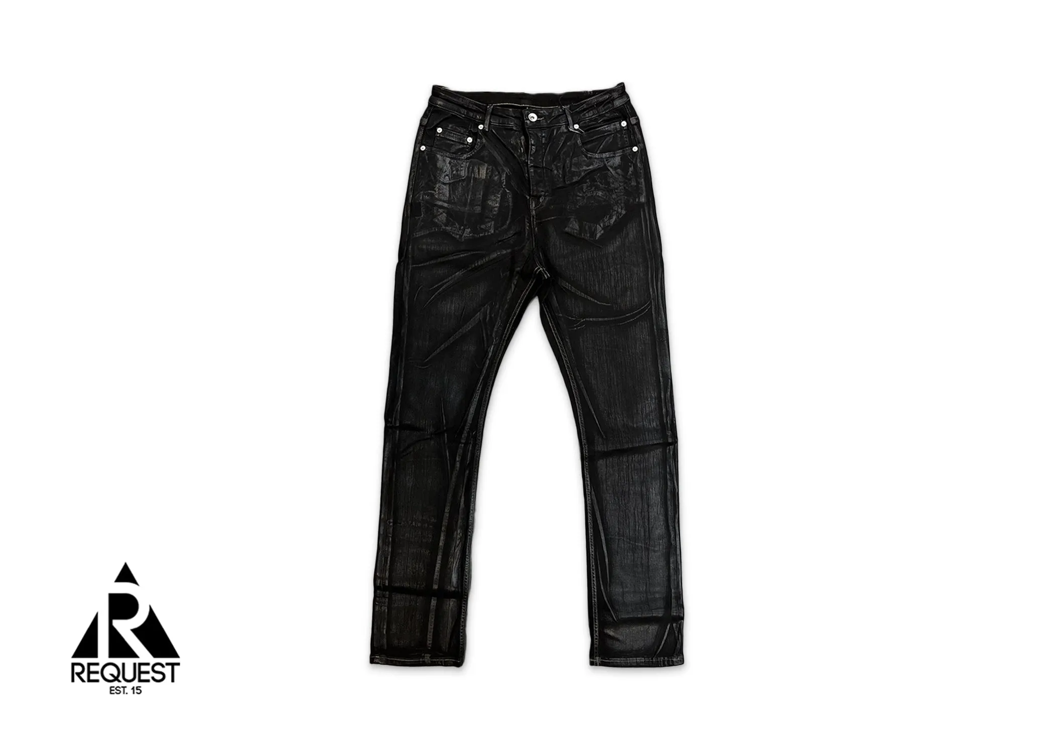 Detroit Cut Denim "Black Foil Wax"