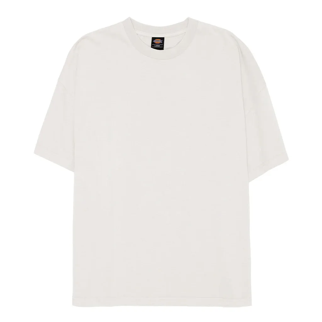 DICKIES 330 OVERSIZED BOX FIT TEE - WASHED WHITE