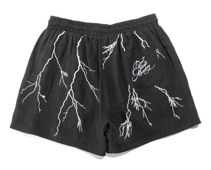 Diet Starts Monday Lightning Shorts (Black)