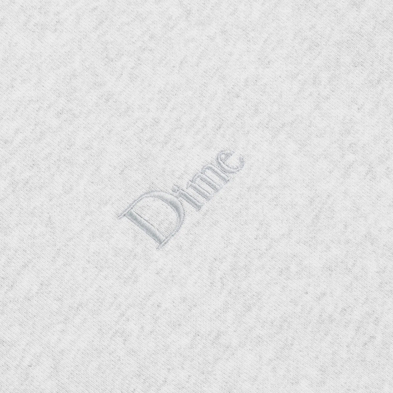 Dime Men Classic Small Logo Hoodie Ash