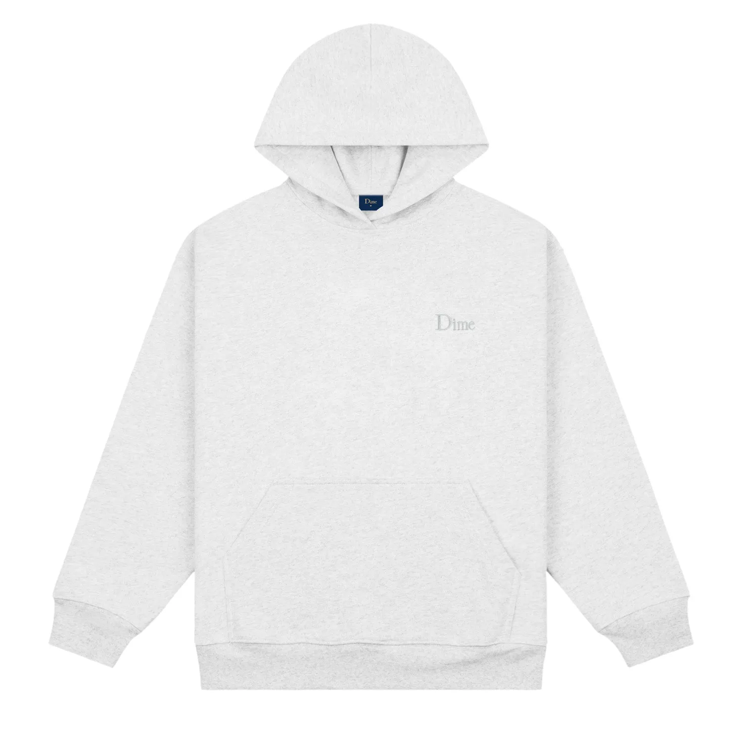 Dime Men Classic Small Logo Hoodie Ash