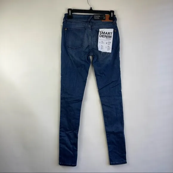 DL1961 Smart Denim Amanda Skinny Jeans Size 25