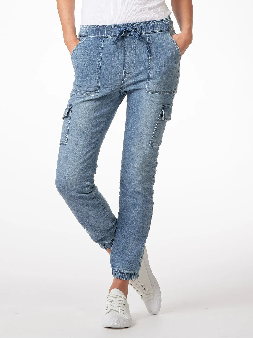 Dolly Denim Jogger