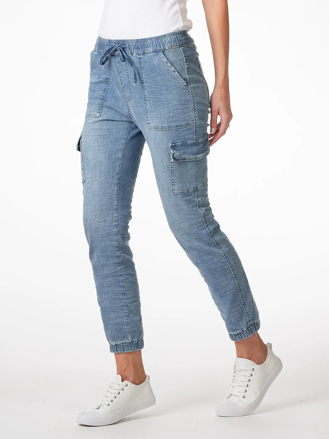 Dolly Denim Jogger