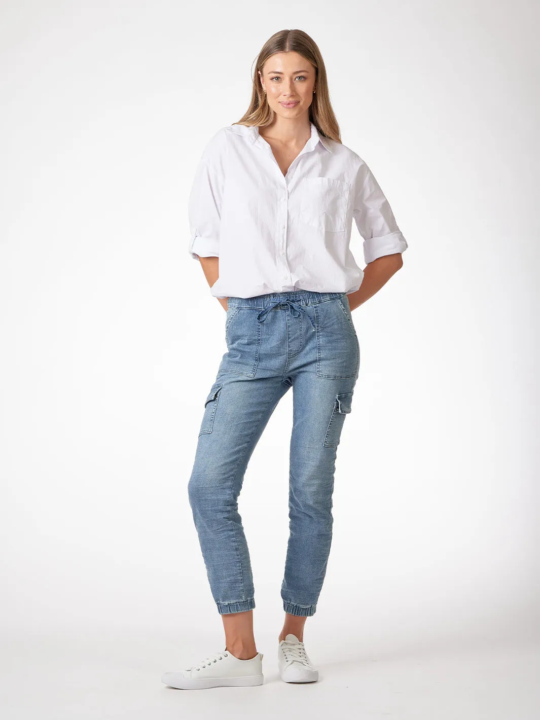 Dolly Denim Jogger