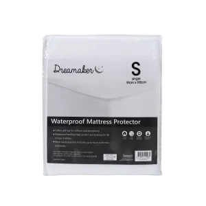 Dreamaker Waterproof Fitted Mattress Protector