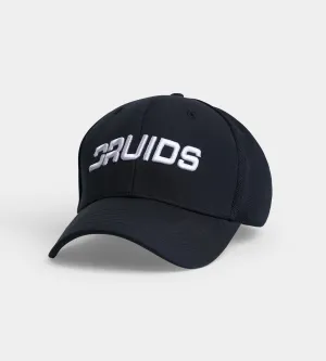 DRUIDS FITTED TRUCKER CAP - BLACK