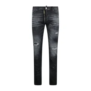DSQUARED2 'COOL GUY' SLIM FIT JEANS BLACK