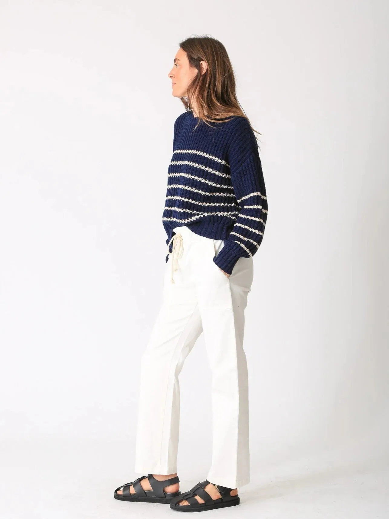 Electric Rose Nautical Sweater