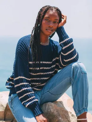 Electric Rose Nautical Sweater