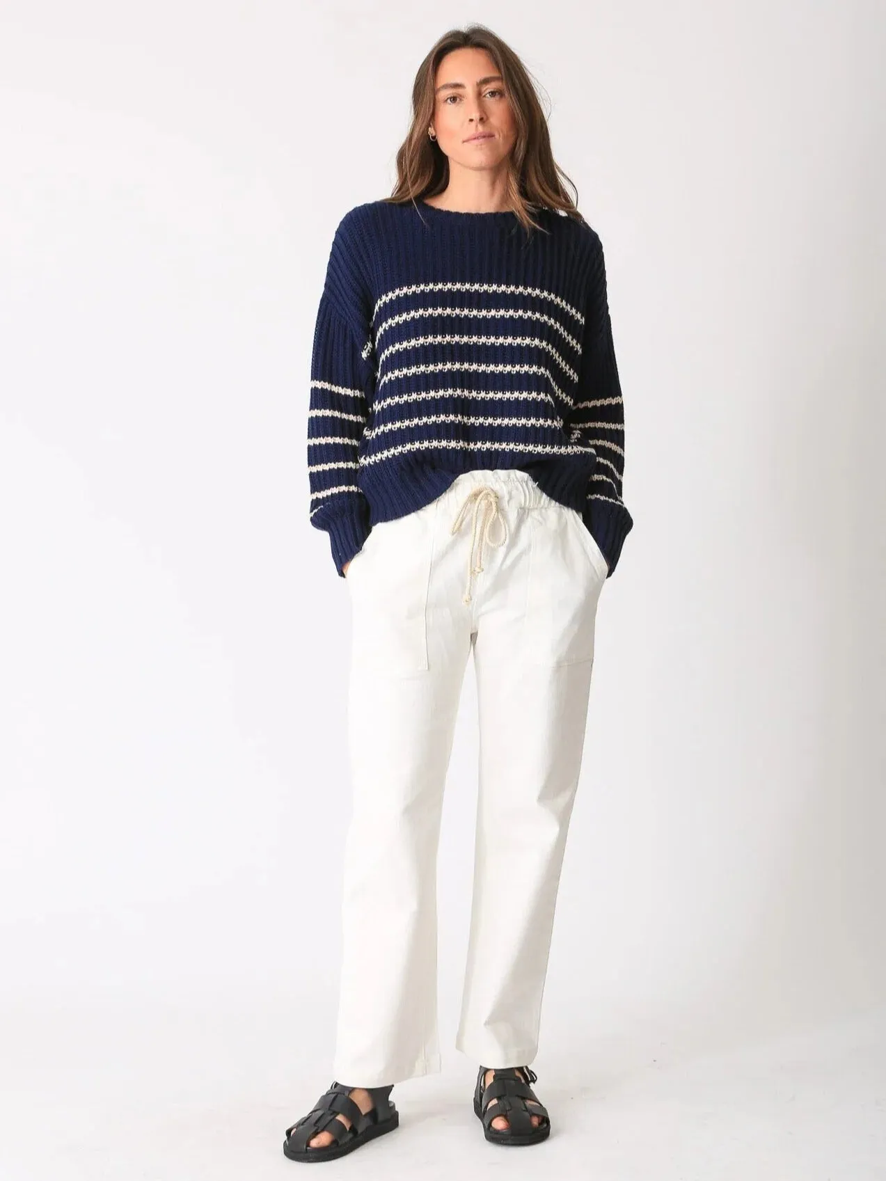 Electric Rose Nautical Sweater