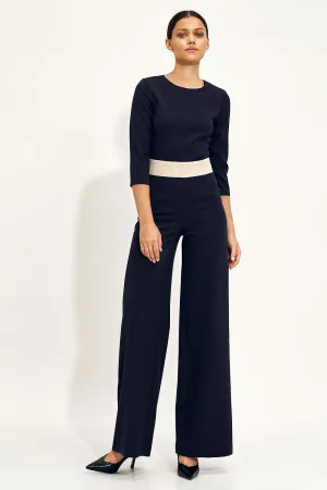 Elegant Belted Classic Jumpsuit