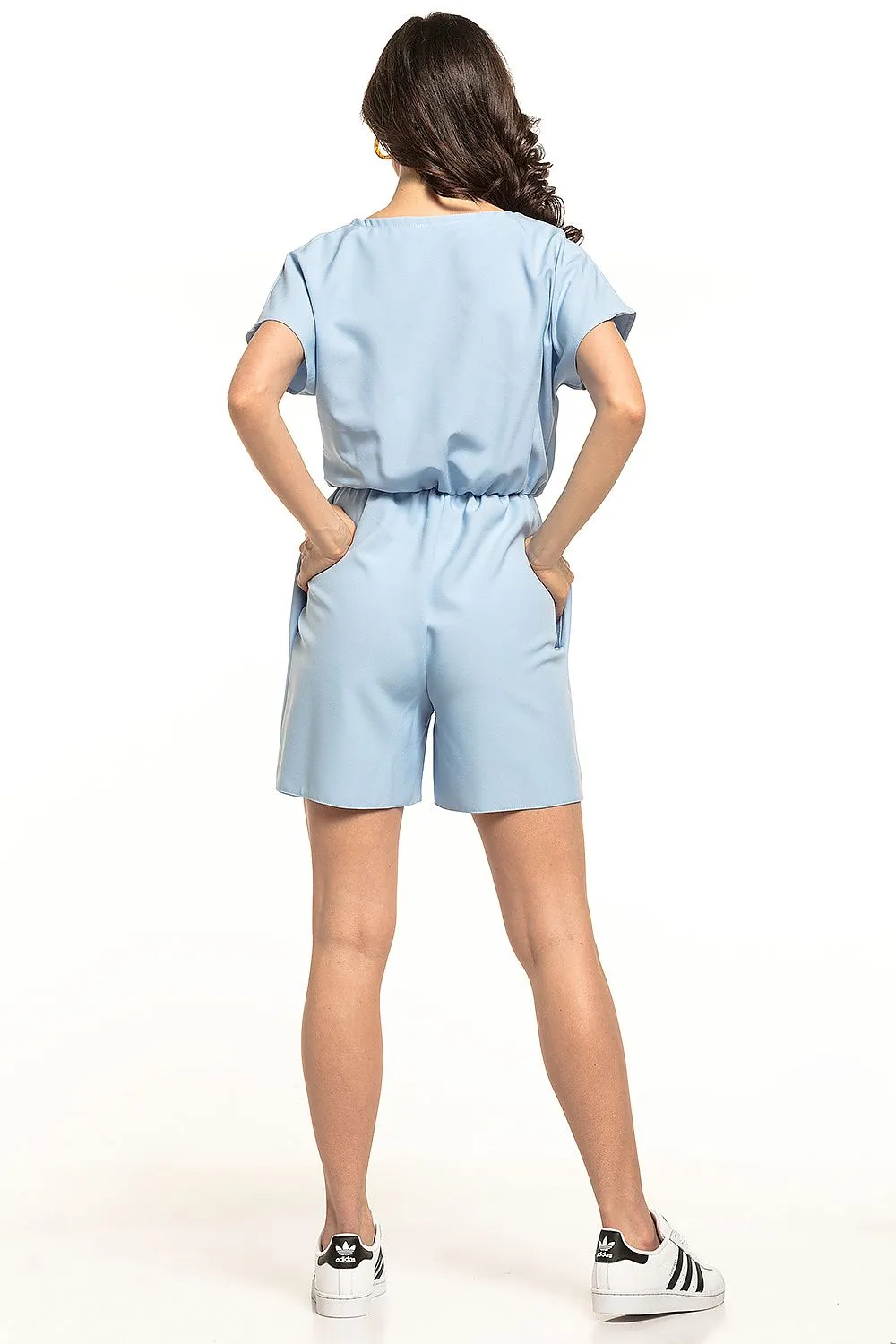 Elegant Envelope Neck Jumpsuit
