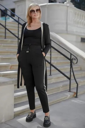 Elegant High-Waisted Relaxed Set