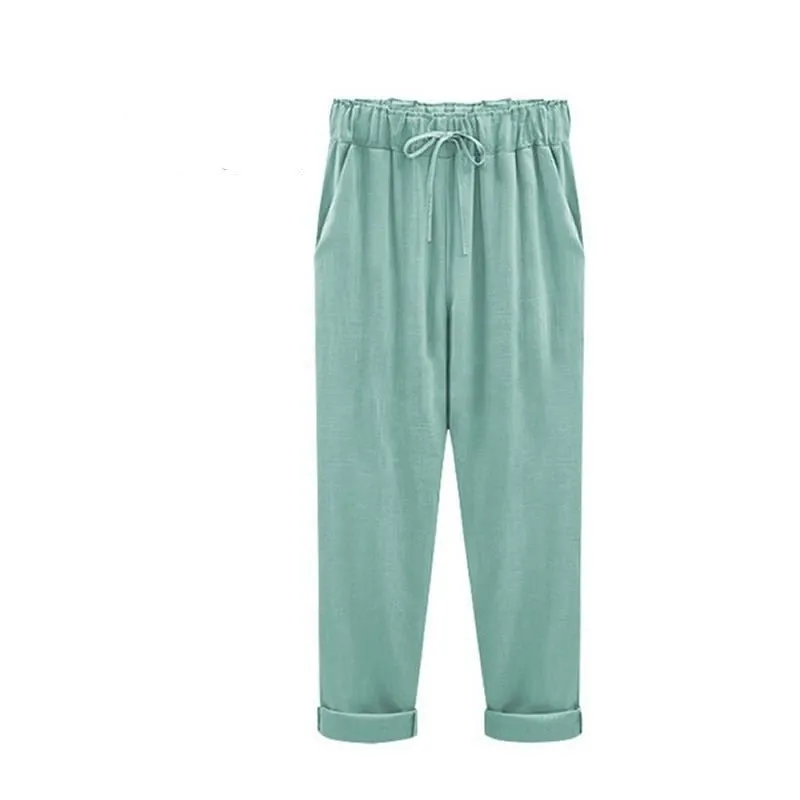 Envie d'été - Casual pants in cotton and linen