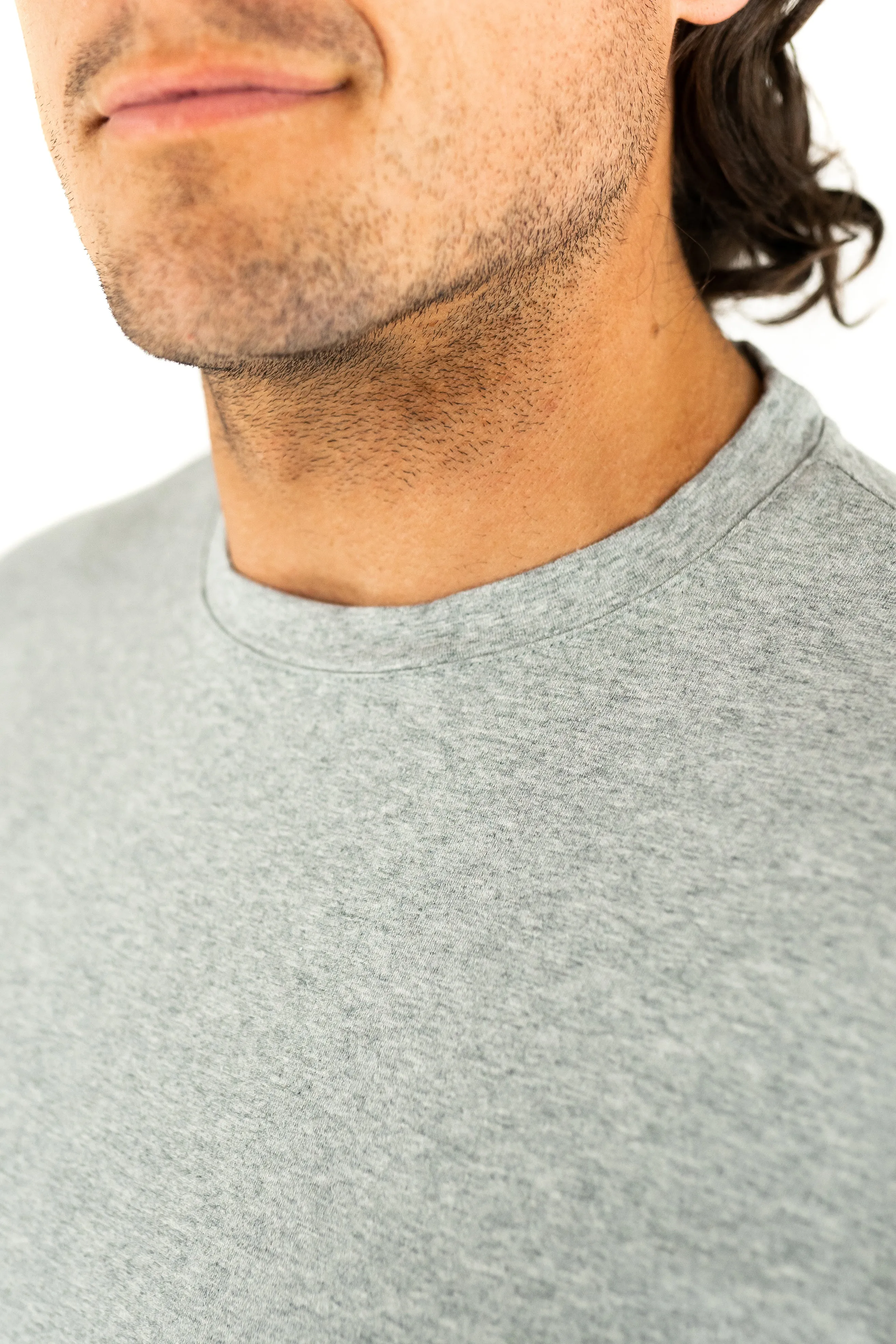 Fitted T-Shirt Grey