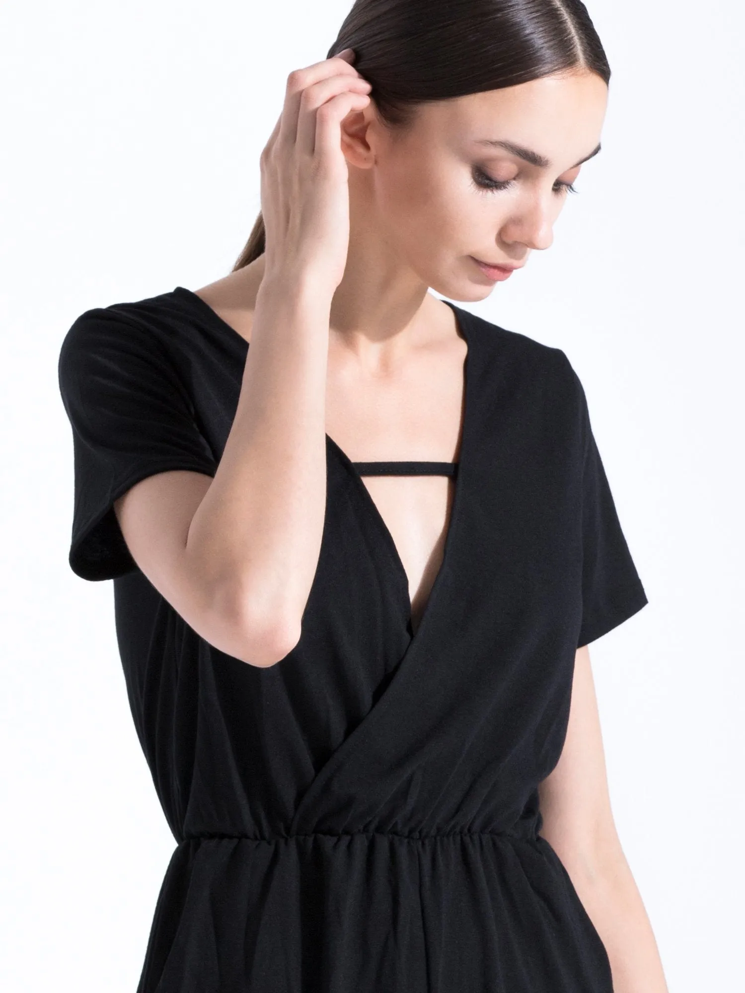 FITTED TEE ROMPER