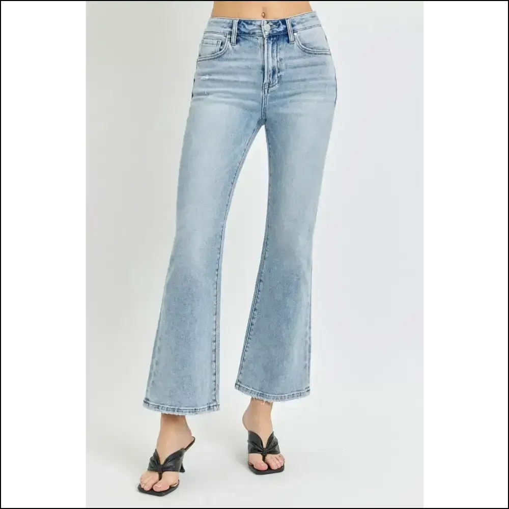 Flare Up the Fun in Needful Things High Rise Ankle Jeans 😄👖