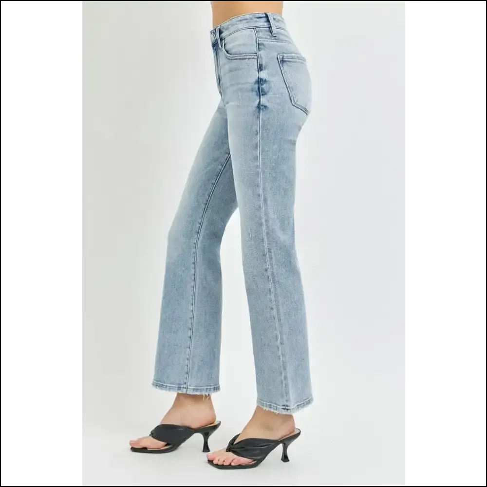 Flare Up the Fun in Needful Things High Rise Ankle Jeans 😄👖