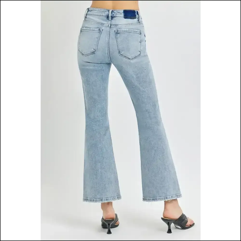 Flare Up the Fun in Needful Things High Rise Ankle Jeans 😄👖