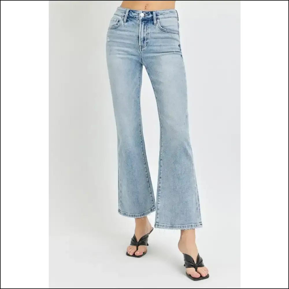 Flare Up the Fun in Needful Things High Rise Ankle Jeans 😄👖