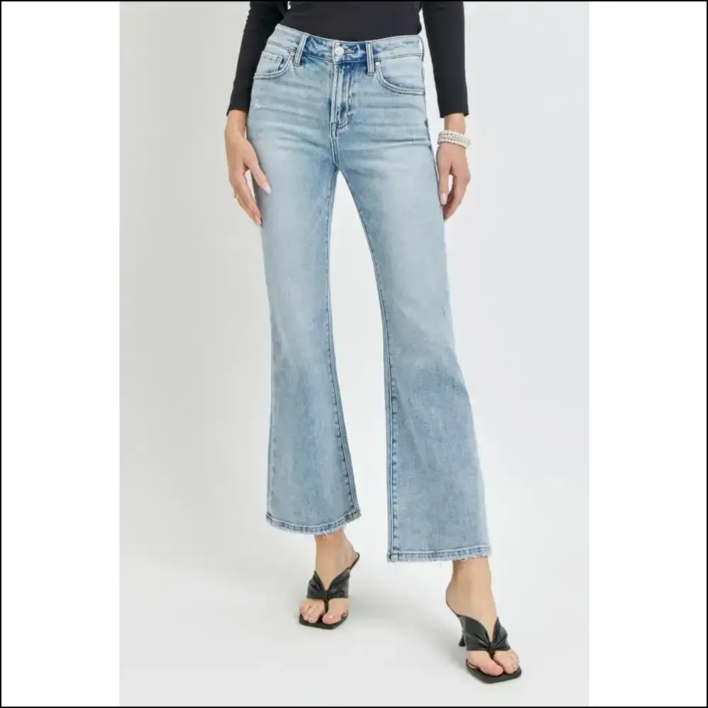 Flare Up the Fun in Needful Things High Rise Ankle Jeans 😄👖