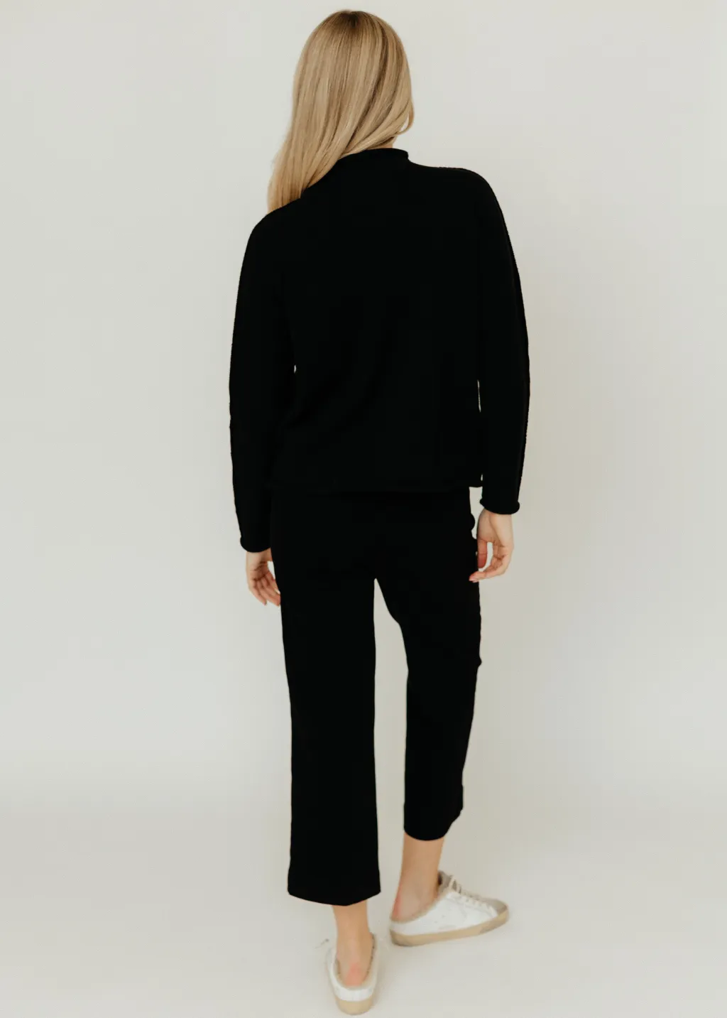 Frank & Eileen The Italian Wide Leg in Black