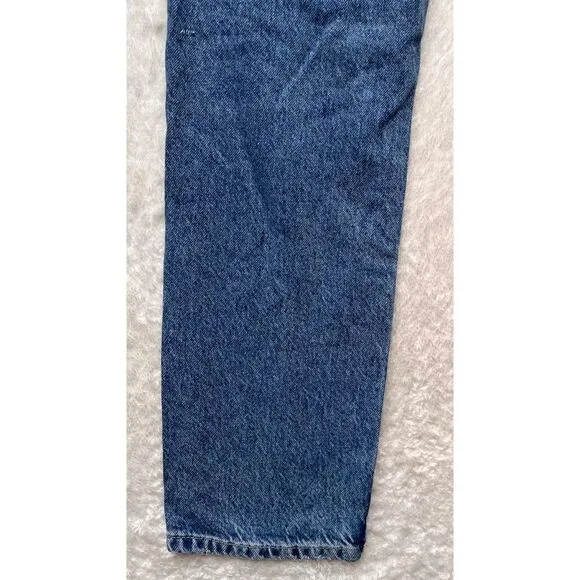 Free People We The Free Bren Boyfriend High Rise Baggy Distressed Jeans, Size 24