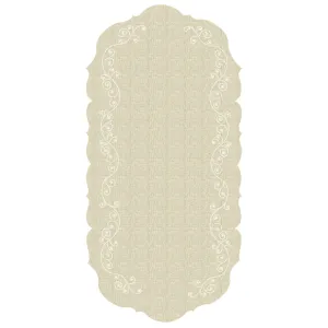 French Perle Linen Centerpiece