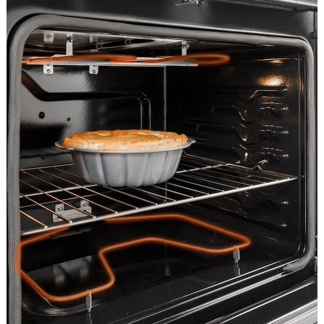 GE 30 in. 4 Burner Element Smart Free-Standing Electric Range in Black - new